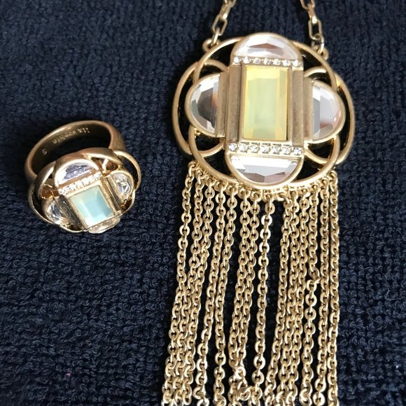 Lia Sophia Jewelry - Lia Sophia "Compass" Necklace & Ring Set